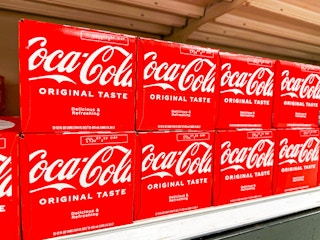 Coca-Cola area shot