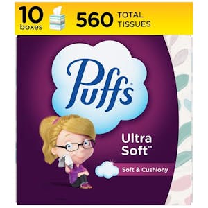 Puffs Facial Tissues 10-pack