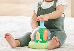 target skip hop farmstand push and spin toy