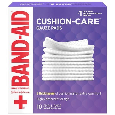 Band-Aid Cushion Care Gauze Pads