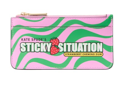 Kate Spade Bubble Gum Card Holder