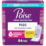 Poise Incontinence Pads