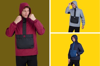 walmart reebok mens hoodie jacket collage