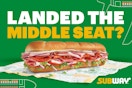 middle seat promo from subway