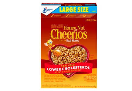 2 Honey Nut Cheerios Cereal Boxes