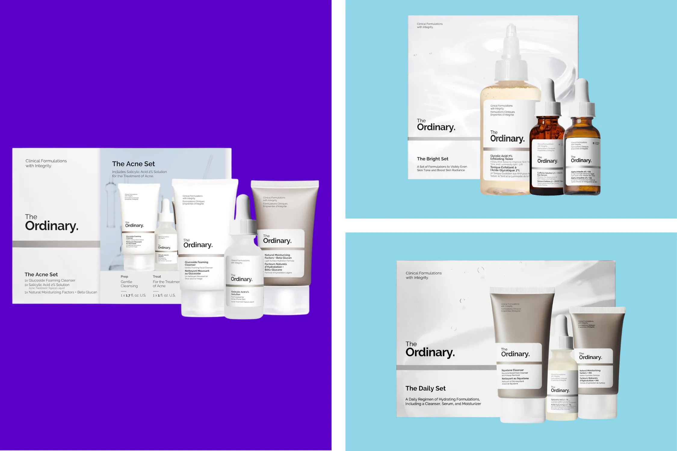 The Ordinary skincare coupons displayed on Amazon website