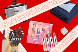 Macy's Black Friday 2024 Deals: $20 Royal Luxe Comforter, $24.99 Diamond Earrings card image