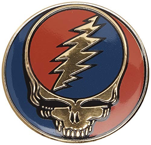 Grateful Dead Metal Sticker