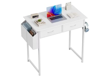 Writing Desk With Storage