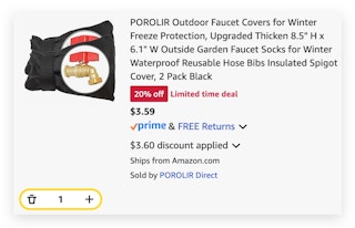 POROLIR Outdoor Faucet Covers
