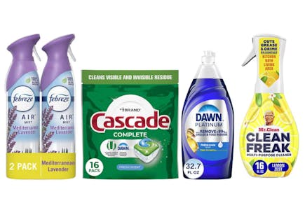 4 P&G Household Products