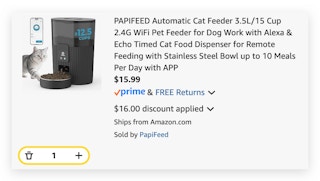PAPIFEED Automatic Cat Feeder