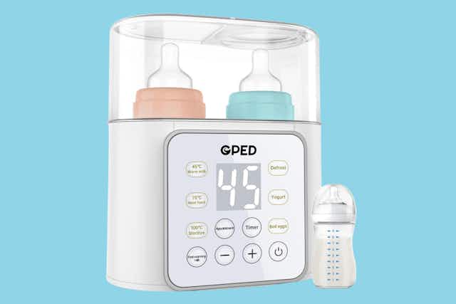 Grab a Baby Bottle Warmer at Walmart for Just $24 card image