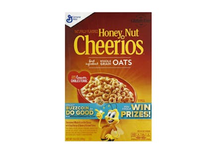 2 Cheerios Cereal Boxes