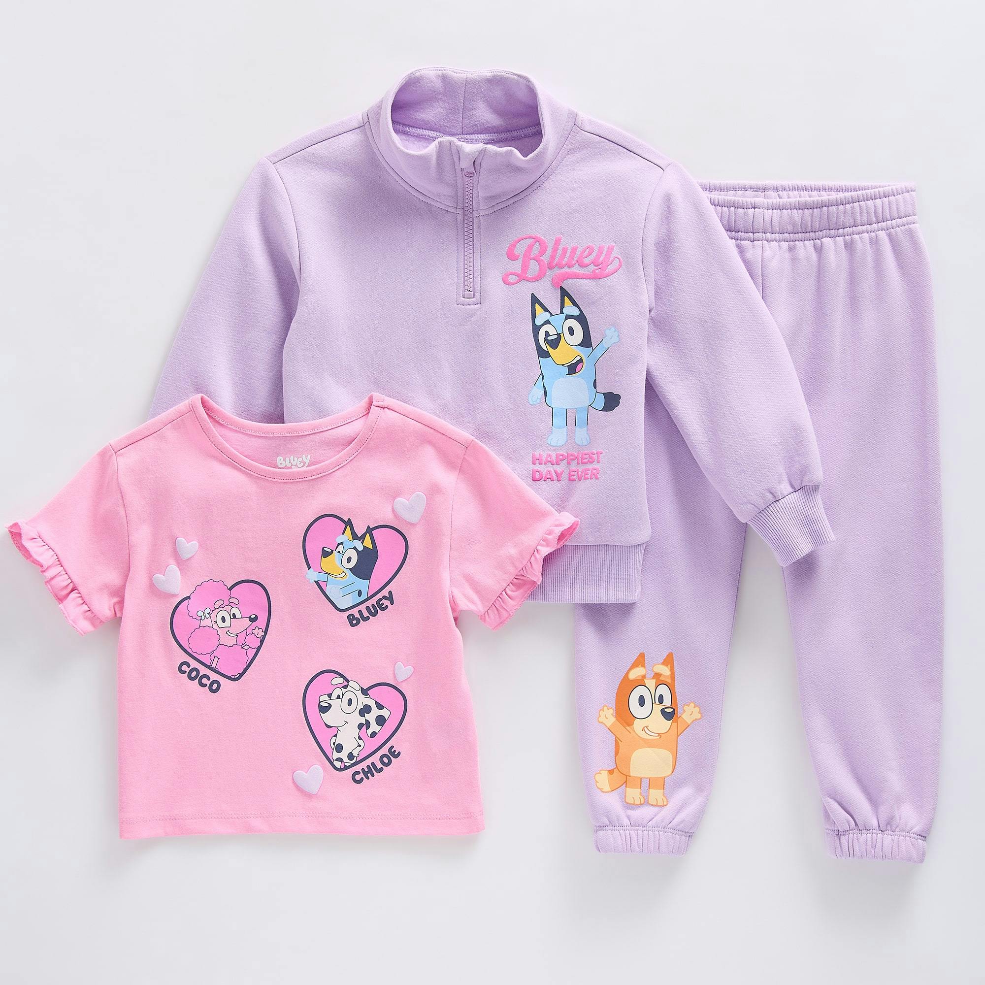 2 Bluey Toddler Pant Sets