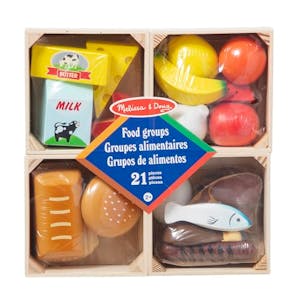 Melissa & Doug Food Groups Play Set