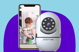 Indoor Security Camera, Just $7 After Amazon Discounts card image