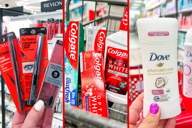 Best Couponing Deals This Week: Free Revlon, $0.50 Colgate, Cheap Dove card image