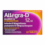 Allegra D Allergy Tablets