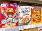 general mills cereals on walgreens shelf