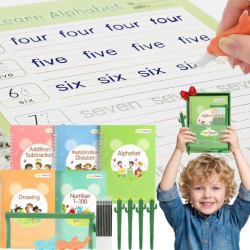 Reusable Kids' Handwriting Copybook