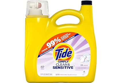 4 Tide Laundry Detergents