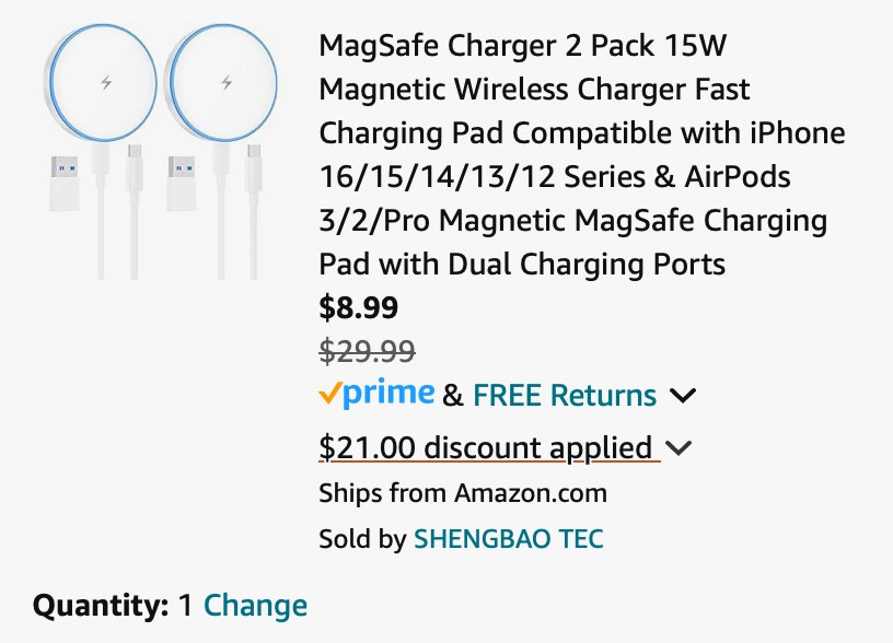 Amazon MagSafe chargers 2024 2