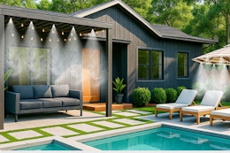 75-Foot Outdoor Mister, Just $35 on Amazon (That's 50% Off) card image