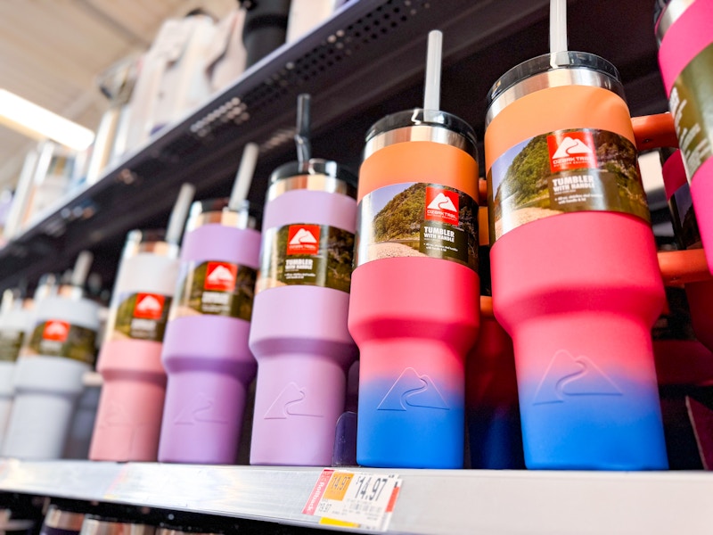 ozark trail tumblers on walmart shelf