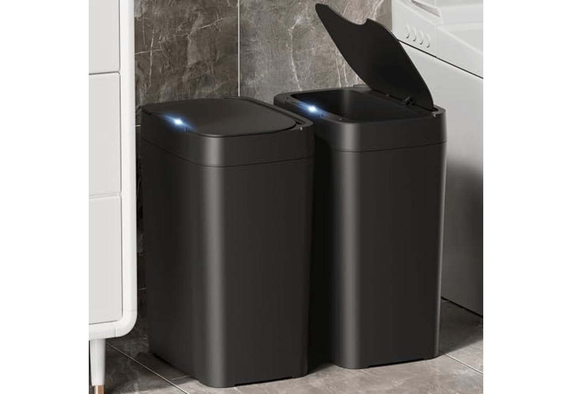 Automatic Bathroom Trash Can Set