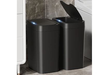 Automatic Bathroom Trash Can Set