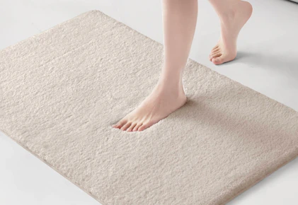 Madison Park Marshmallow Bath Rug
