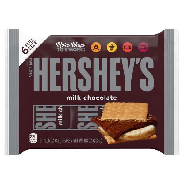 2 Hershey's Chocolate Bar 6-Packs