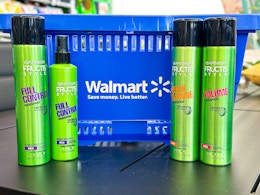 Garnier Fructis Hairsprays, Now on Rollback for Just $5.97 at Walmart card image