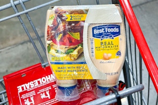 costco Best Foods Real Mayonnaise in cart
