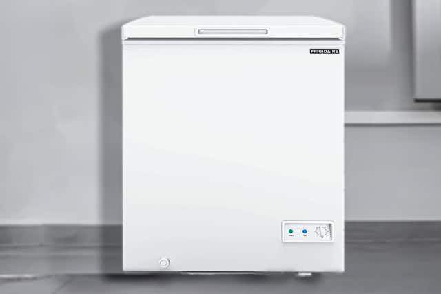 Chest Freezer Deals at Walmart — Sale Prices Starting at Just $122 card image