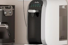 a reverse osmosis water filter on a table