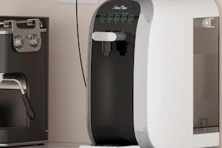 a reverse osmosis water filter on a table