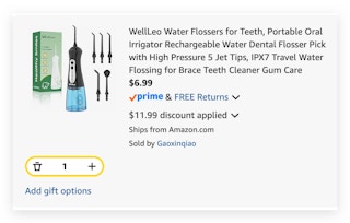 WellLeo Water Flossers for Teeth