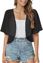 Women's Chiffon Shrug Cardigan