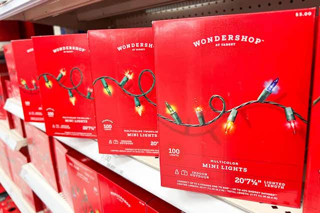 Christmas Lights, as Low as $1.52 at Target card image