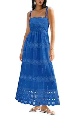 Women's Spaghetti Strap Maxi Dress