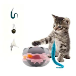 Interactive Cat Feather Toy