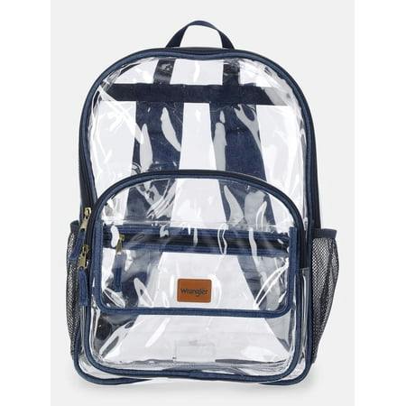 Wrangler Clear & Denim Backpack