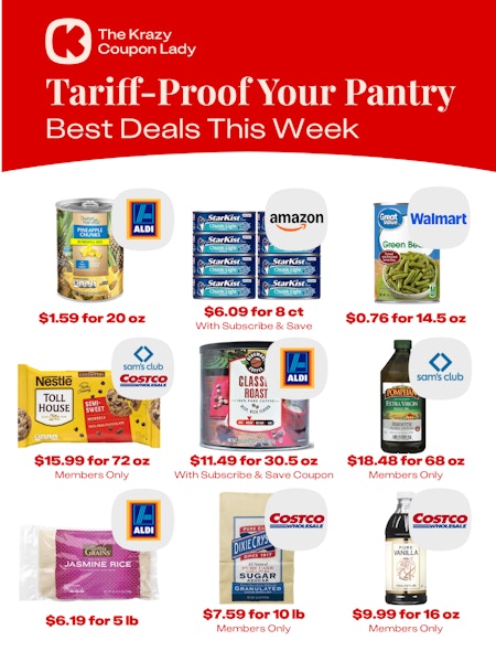 Best grocery deals this week on tariff items