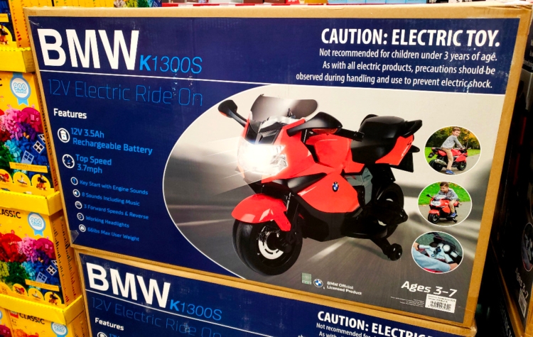 Box for BMW Electric ride on toy for kids at Sam's Club