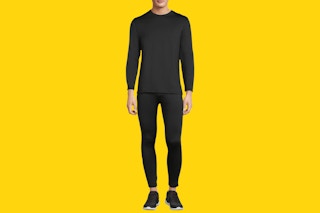 walmart isotoner mens base layer set