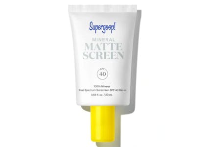 Supergoop Mineral Mattescreen