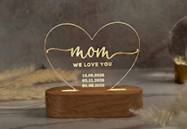 Custom Engraved Mom Night-Light