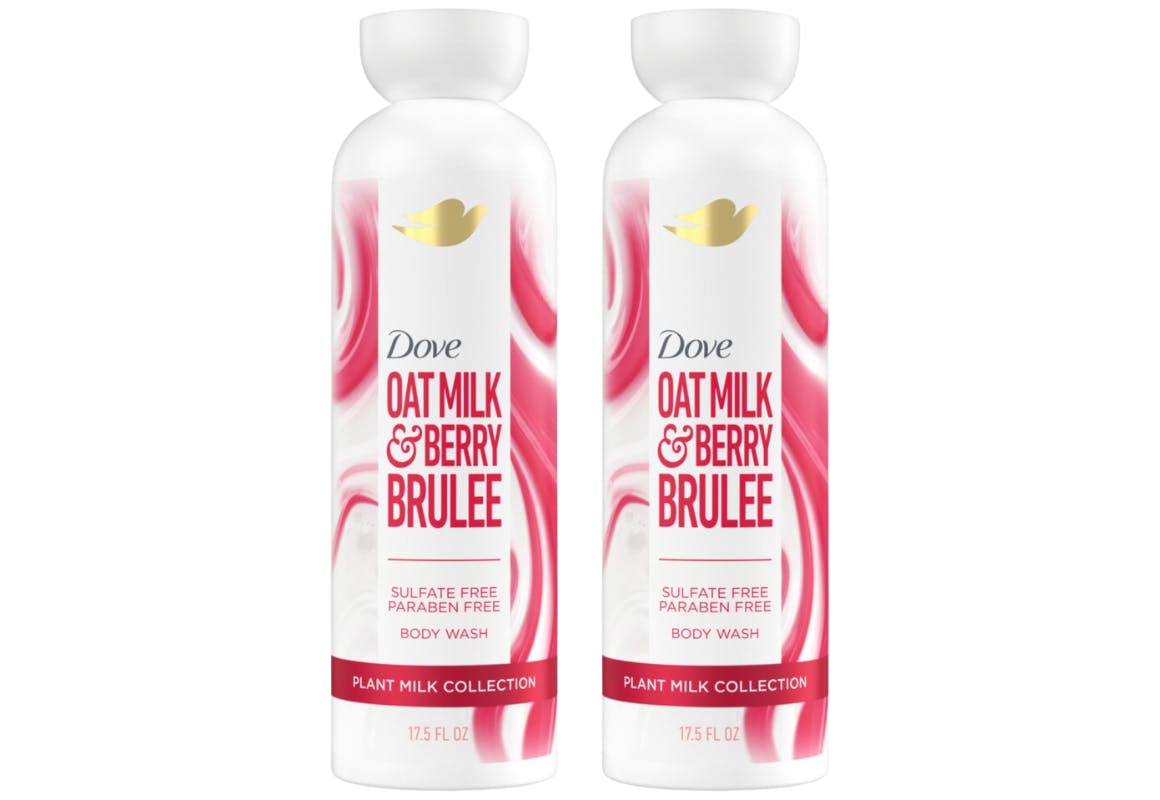 2 Dove Plant Milk Body Washes